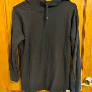 Navy L.L Bean High-Neck Hoodie
